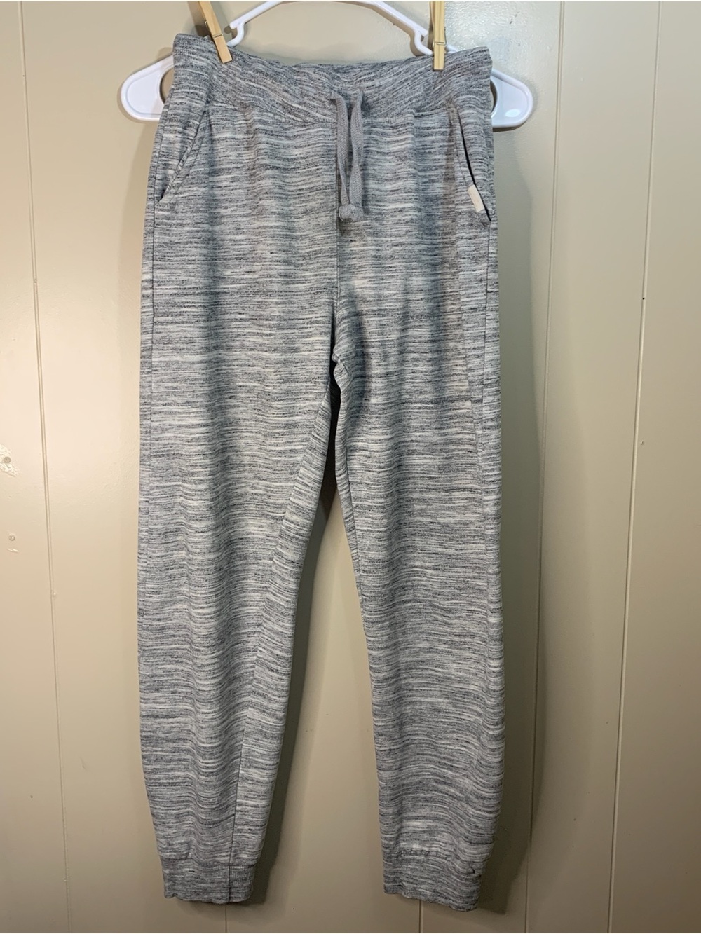 Weatherproof boys Light Gray Marled jogger L